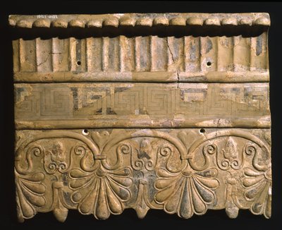 Antefix from the Temple of Mater Matuta at Satricum, Latium, Italy by Roman
